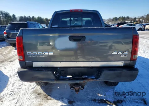 2003 Dodge Ram 2500 St из США, поврежденный, VIN 3D7KU28D13G779205